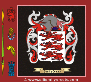 MacInerney Coat of Arms, Family Crest - Click here to view