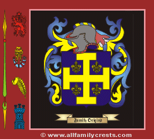 Jenner Coat of Arms, Family Crest - Click here to view