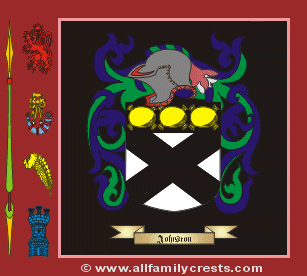 Johnston-ireland Coat of Arms, Family Crest - Click here to view