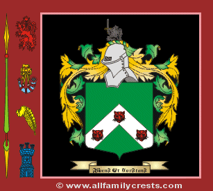 Kearns Coat of Arms, Family Crest - Click here to view