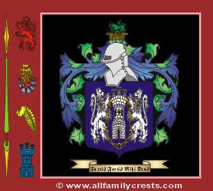 Kelly Coat of Arms, Family Crest - Click here to view