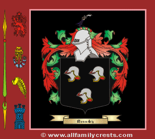 Kennedy Coat of Arms, Family Crest - Click here to view