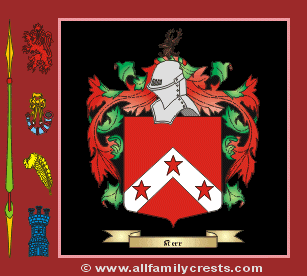 Kerr Coat of Arms, Family Crest - Click here to view
