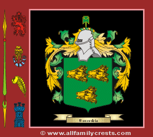 MacKee Coat of Arms, Family Crest - Click here to view