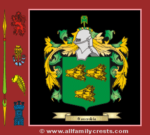 McKee Coat of Arms, Family Crest - Click here to view