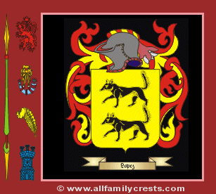 Lopez family crest