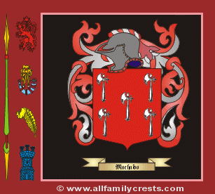 Macado Coat of Arms, Family Crest - Click here to view