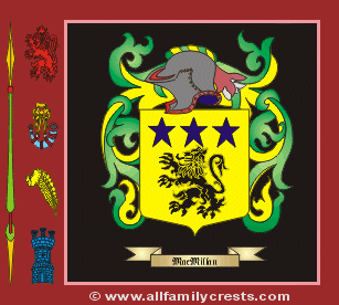 MacMillan Coat of Arms, Family Crest - Click here to view