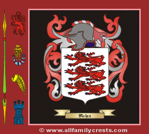 Mahan Coat of Arms, Family Crest - Click here to view