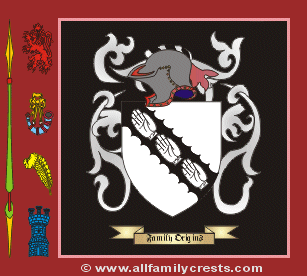 Main Coat of Arms, Family Crest - Click here to view