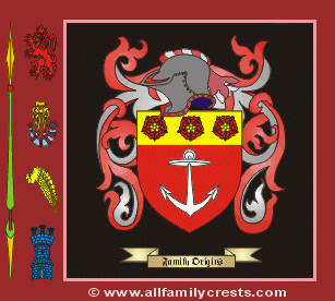 Major Coat of Arms, Family Crest - Click here to view