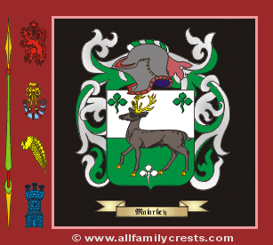 Malarkey Coat of Arms, Family Crest - Click here to view