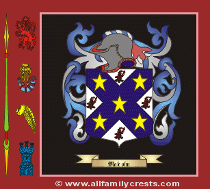 Malcolm Coat of Arms, Family Crest - Click here to view