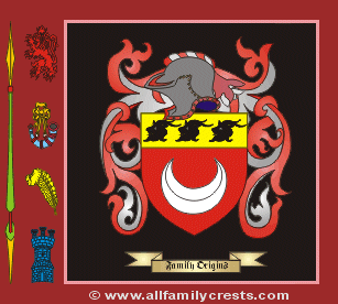 Malinson Coat of Arms, Family Crest - Click here to view