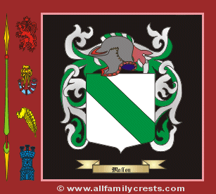 Mallon Coat of Arms, Family Crest - Click here to view