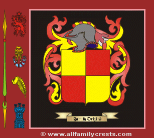 Manvell Coat of Arms, Family Crest - Click here to view