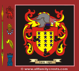 Marion Coat of Arms, Family Crest - Click here to view
