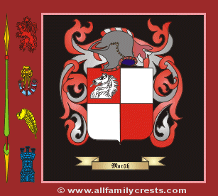 Marsh Coat of Arms, Family Crest - Click here to view