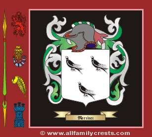 Martinet Coat of Arms, Family Crest - Click here to view
