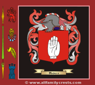 Mascaro Coat of Arms, Family Crest - Click here to view