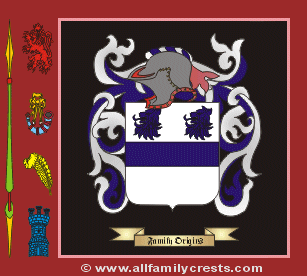 Mason Coat of Arms, Family Crest - Click here to view