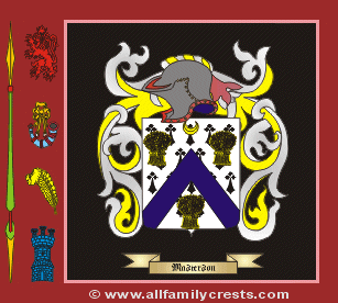 Masterson Coat of Arms, Family Crest - Click here to view