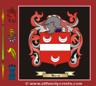 Mastin Coat of Arms, Family Crest - Click here to view