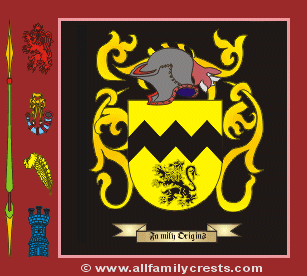 Maurice Coat of Arms, Family Crest - Click here to view