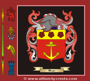 Mayer Coat of Arms, Family Crest - Click here to view