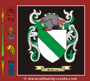 McMellon Coat of Arms, Family Crest - Click here to view