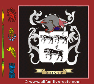 Meadowcroft Coat of Arms, Family Crest - Click here to view