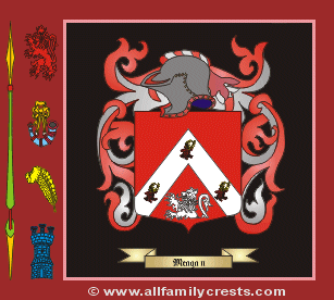 Meagan Coat of Arms, Family Crest - Click here to view