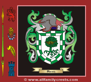 Meaney Coat of Arms, Family Crest - Click here to view