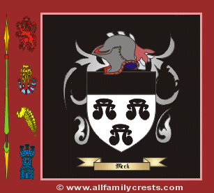 Meek Coat of Arms, Family Crest - Click here to view