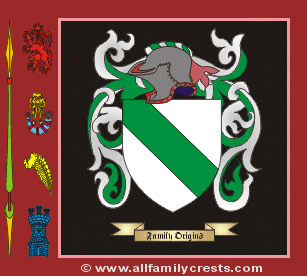 Mellen Coat of Arms, Family Crest - Click here to view