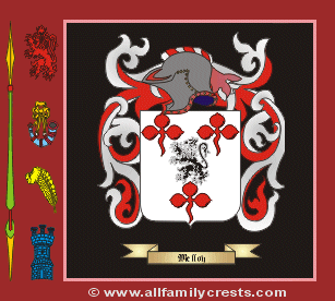 Melloy Coat of Arms, Family Crest - Click here to view