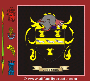 Mercer Coat of Arms, Family Crest - Click here to view