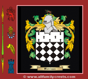 Merriman Coat of Arms, Family Crest - Click here to view