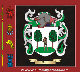 Meyar Coat of Arms, Family Crest - Click here to view
