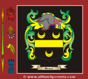 Michael Coat of Arms, Family Crest - Click here to view