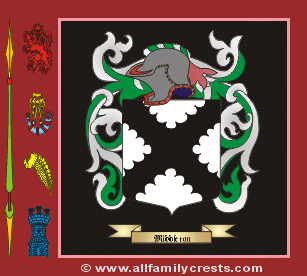 Middleton Coat of Arms, Family Crest - Click here to view