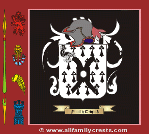 Mill-ireland Coat of Arms, Family Crest - Click here to view