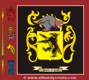 Miln Coat of Arms, Family Crest - Click here to view