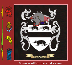 Mitford Coat of Arms, Family Crest - Click here to view