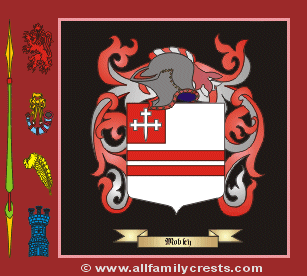 Mobeley Coat of Arms, Family Crest - Click here to view