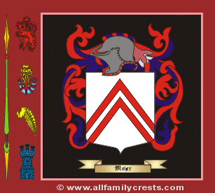 Moire Coat of Arms, Family Crest - Click here to view