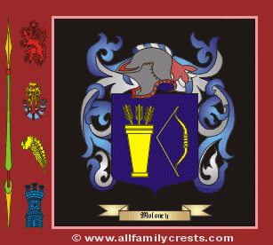 Moloney Coat of Arms, Family Crest - Click here to view