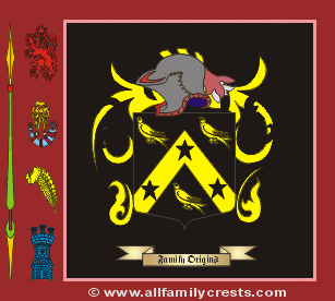 Monckton Coat of Arms, Family Crest - Click here to view