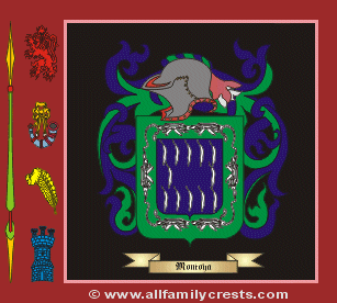 Montoya Coat of Arms, Family Crest - Click here to view