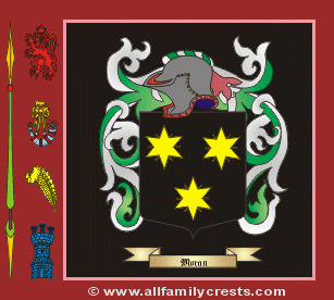 Moran Coat of Arms, Family Crest - Click here to view